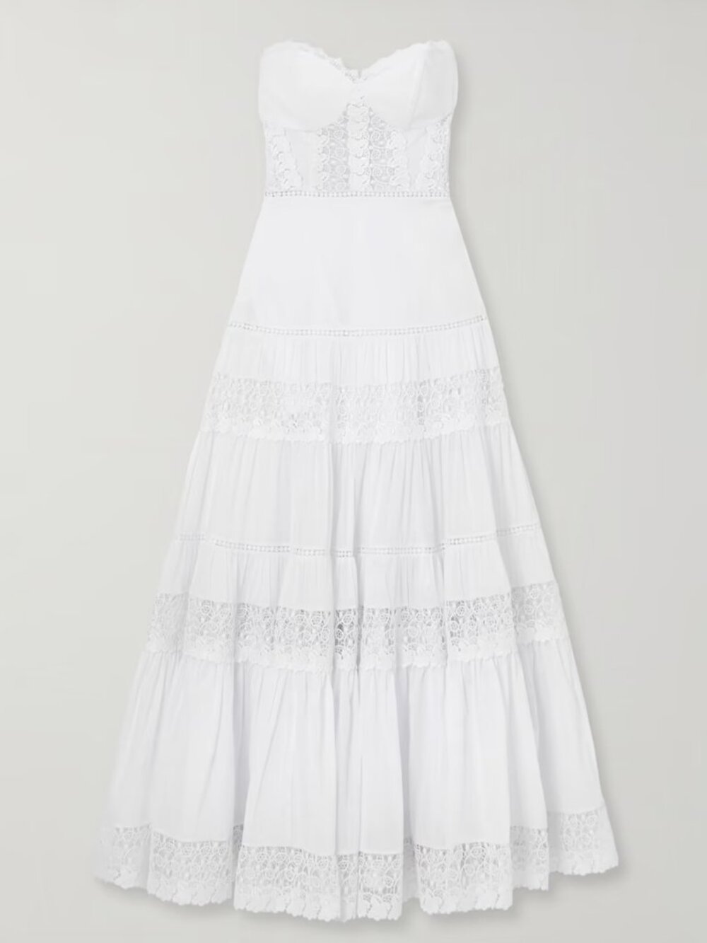 CHARO RUIZ White Dress Size M